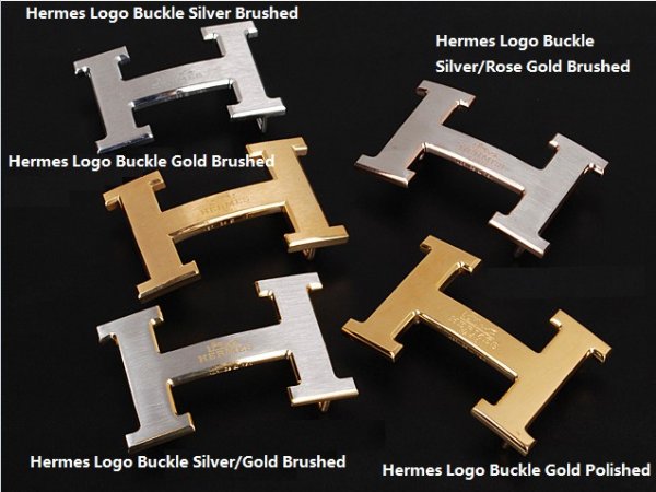 Hermes Logo Buckles